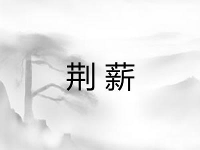 荆薪 荆薪