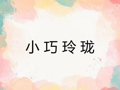 小巧玲珑
