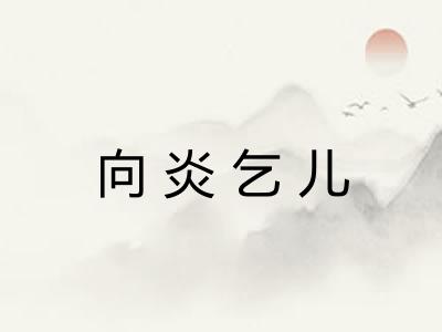 向炎乞儿 向炎乞儿