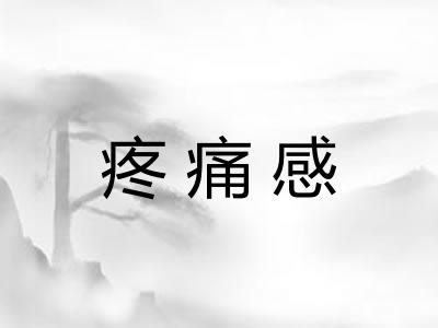 疼痛感 疼痛感