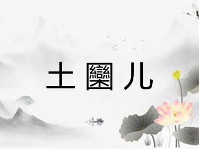 土圞儿 土圞儿