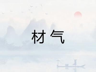 材气