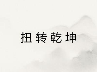 扭转乾坤 扭转乾坤