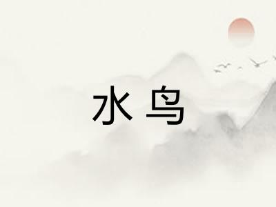 水鸟