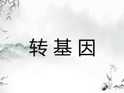 转基因