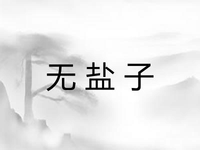 无盐子 无盐子