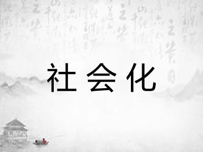 社会化