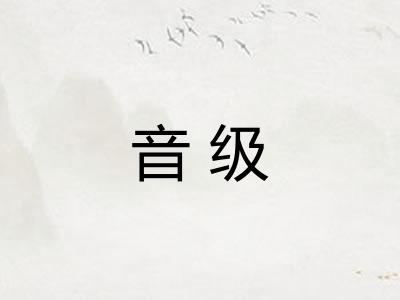 音级