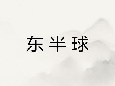 东半球