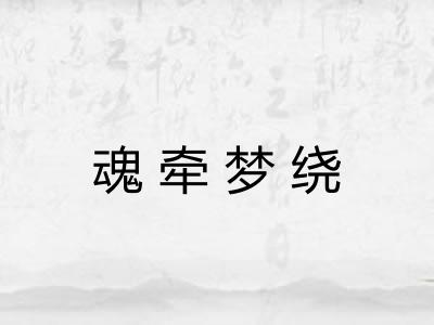 魂牵梦绕 魂牵梦绕