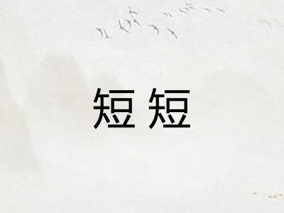 短短 短短