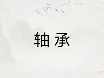 轴承 轴承