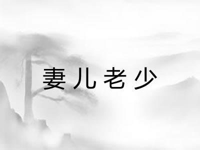 妻儿老少 妻儿老少