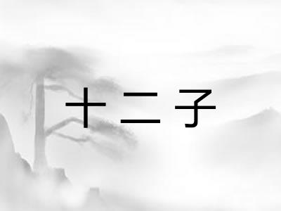 十二子