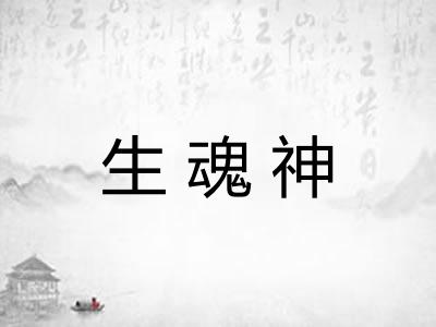 生魂神