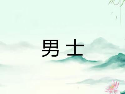 男士