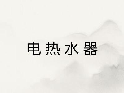 电热水器 电热水器