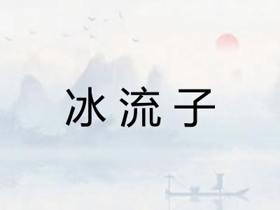 冰流子