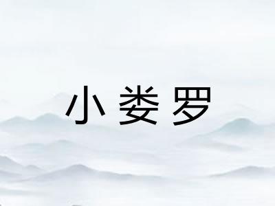 小娄罗 小娄罗