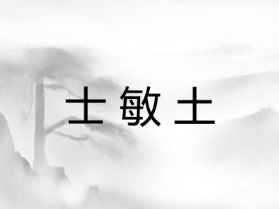 士敏土 士敏土