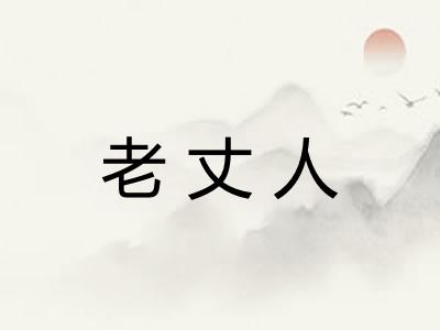 老丈人 老丈人