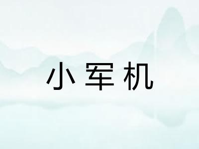 小军机