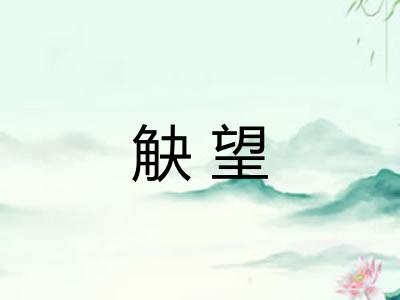 觖望 觖望