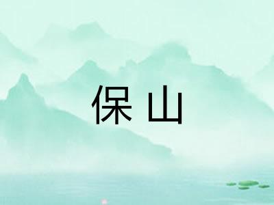 保山