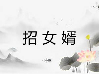 招女婿 招女婿