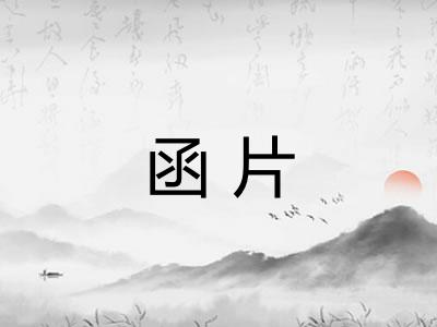 函片 函片