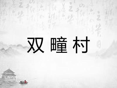 双疃村 双疃村