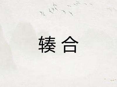 辏合 辏合