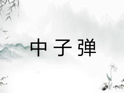 中子弹