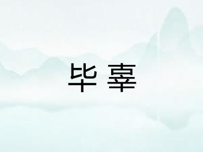 毕辜