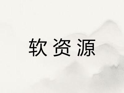 软资源