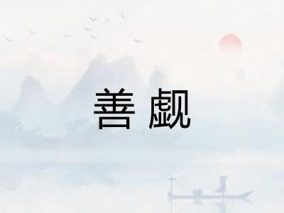 善觑
