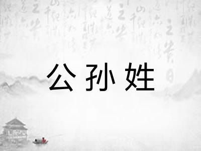 公孙姓