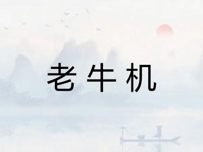 老牛机
