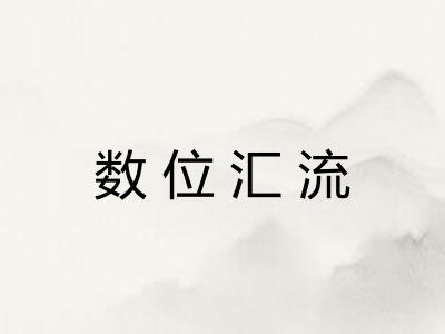 数位汇流 数位汇流