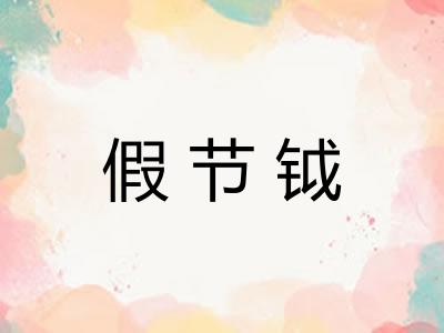 假节钺 假节钺