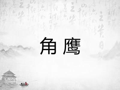 角鹰 角鹰