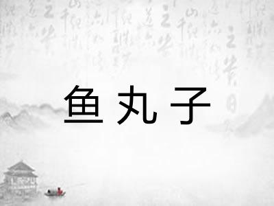 鱼丸子 鱼丸子