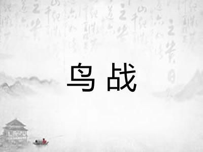 鸟战