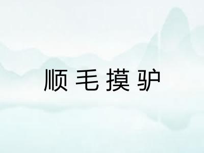 顺毛摸驴 顺毛摸驴