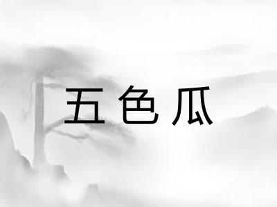 五色瓜 五色瓜