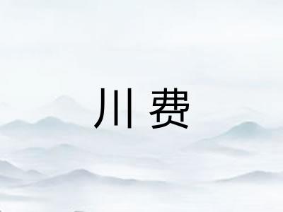 川费