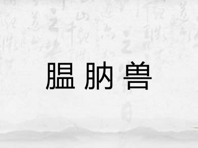 腽肭兽 腽肭兽