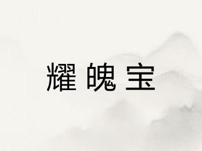 耀魄宝 耀魄宝