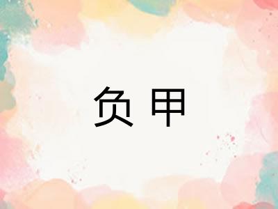 负甲 负甲