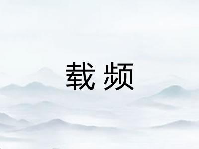 载频 载频